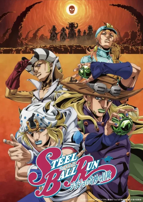 JoJo’s Bizarre Adventure: Steel Ball Run Dublado Online